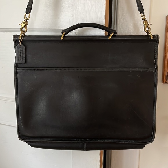 Vintage black Coach briefcase - Picture 5 of 5